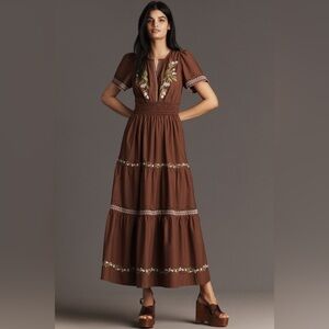 The Somerset Embroidered Maxi Dress